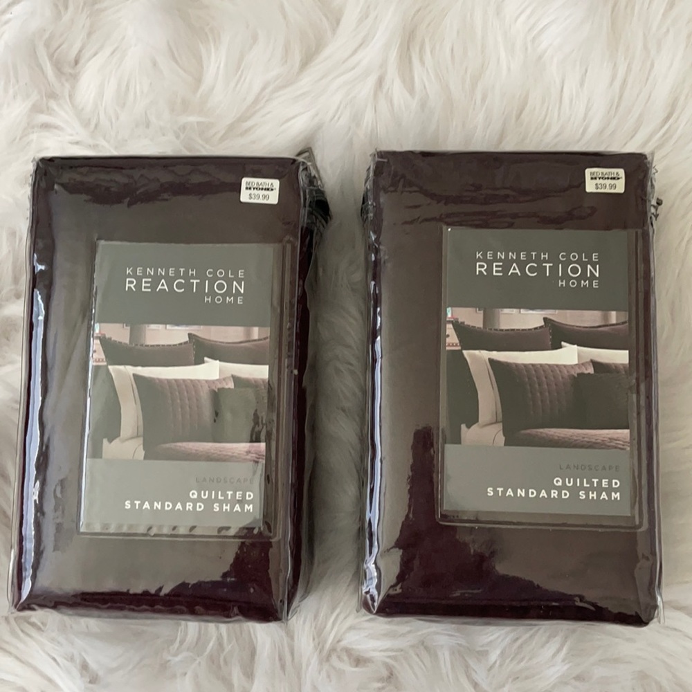 Quilted standard sham - Kenneth Cole reaction
